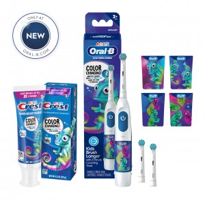 Balíky Oral-B Crest Color Changing Battery Biele Modre | SK_OB98569