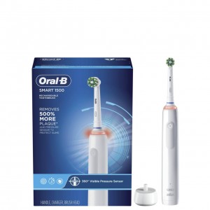 Inteligentná séria Oral-B Smart 1500 Power Rechargeable Biele | SK_OB81533