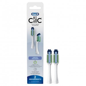 Ostatné hlavice kefky Oral-B Clic Toothbrush Whitening Biele | SK_OB81458