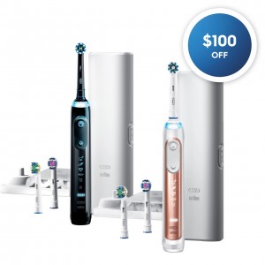 Séria Genius Oral-B Genius 7500 Rechargeable Čierne Ruzove Zlate | SK_OB53482