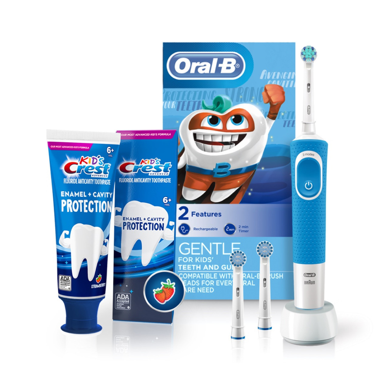 Balíky Oral-B Advanced Cavity Protection Kids Modre | SK_OB64157