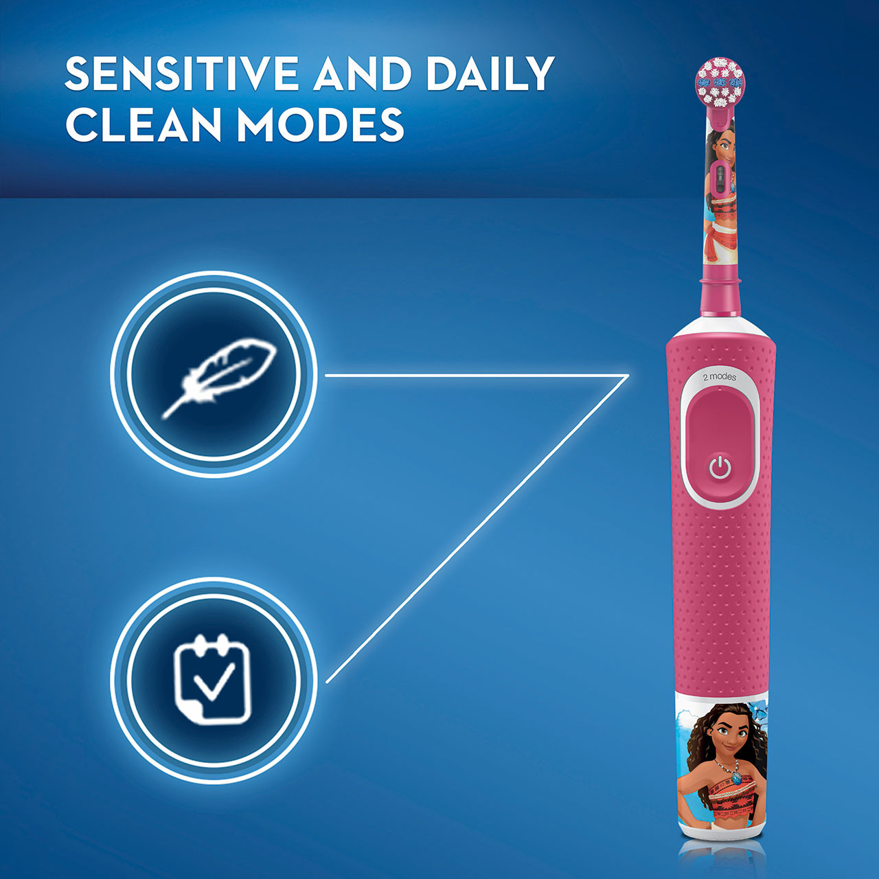 Balíky Oral-B Kids Princess Moana Červené | SK_OB55514