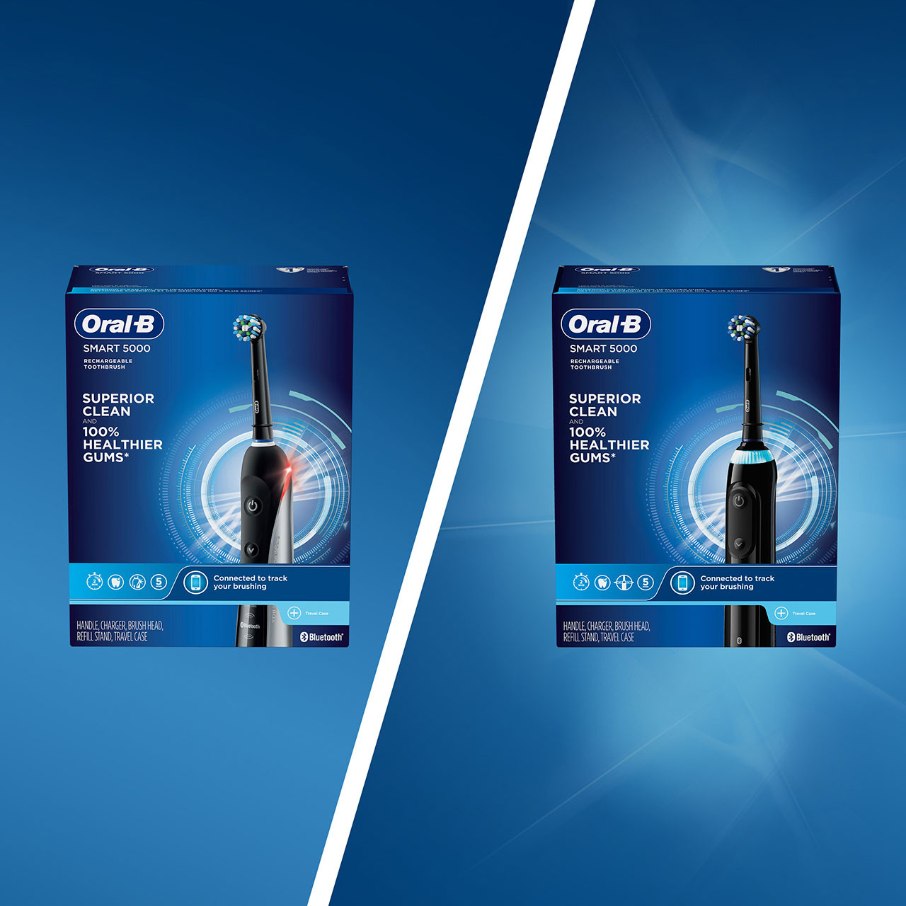 Inteligentná séria Oral-B Smart 5000 with Bluetooth Čierne | SK_OB54468