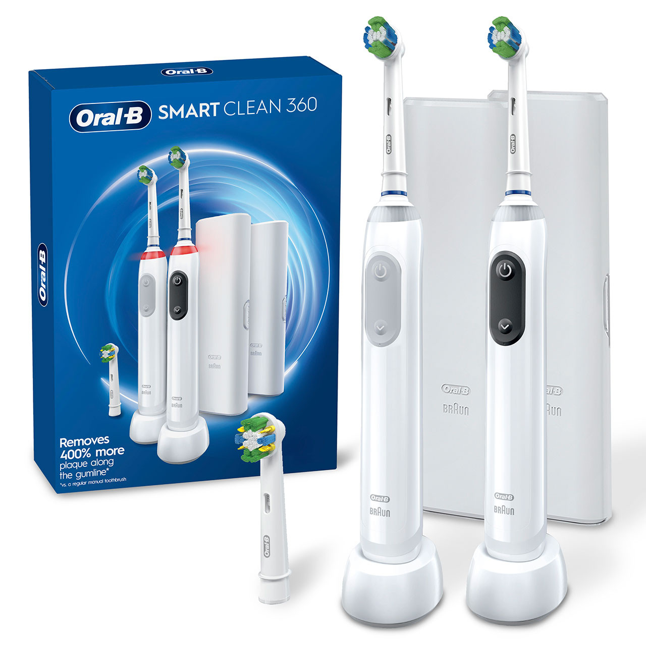 Inteligentná séria Oral-B Smart Clean 360 Rechargeable Biele | SK_OB63213