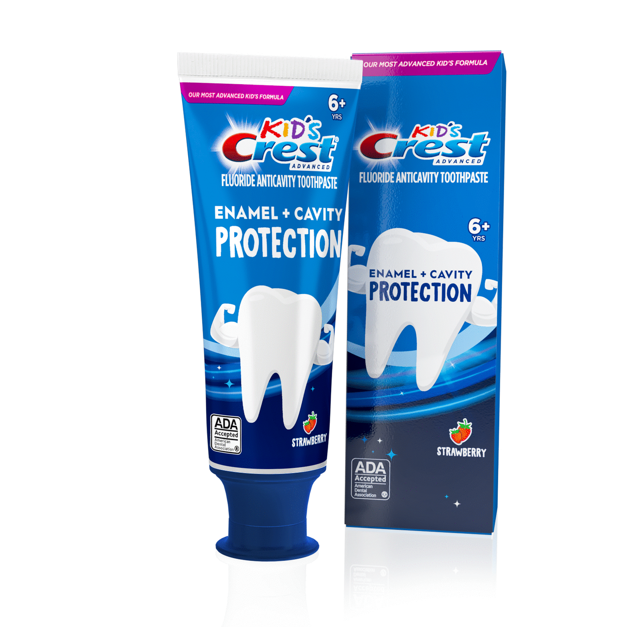 Náhradné kefové hlavy Oral-B Crest Enamel + Cavity Protection Modre | SK_OB87447