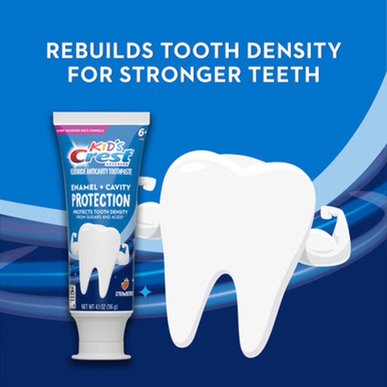 Náhradné kefové hlavy Oral-B Crest Enamel + Cavity Protection Modre | SK_OB87447