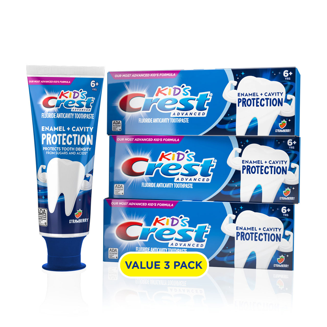 Náhradné kefové hlavy Oral-B Crest Enamel + Cavity Protection Modre | SK_OB87447