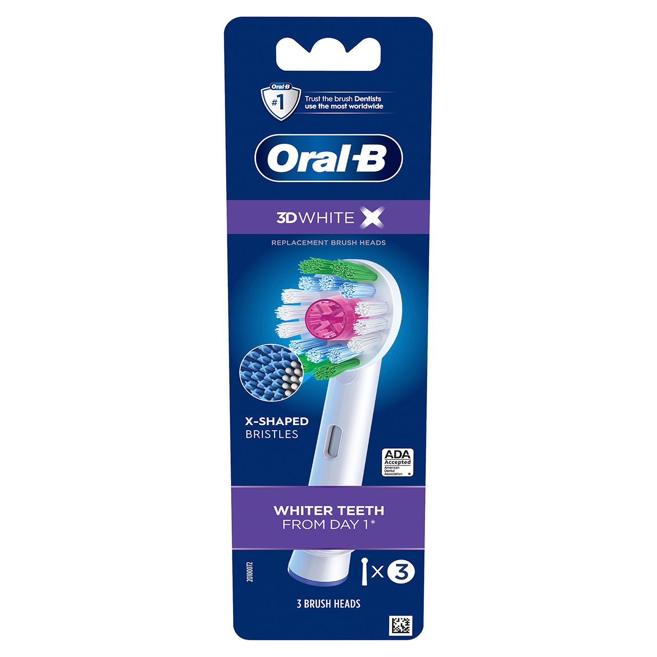 Ostatné hlavice kefky Oral-B 3D White Electric Toothbrush Biele | SK_OB40408