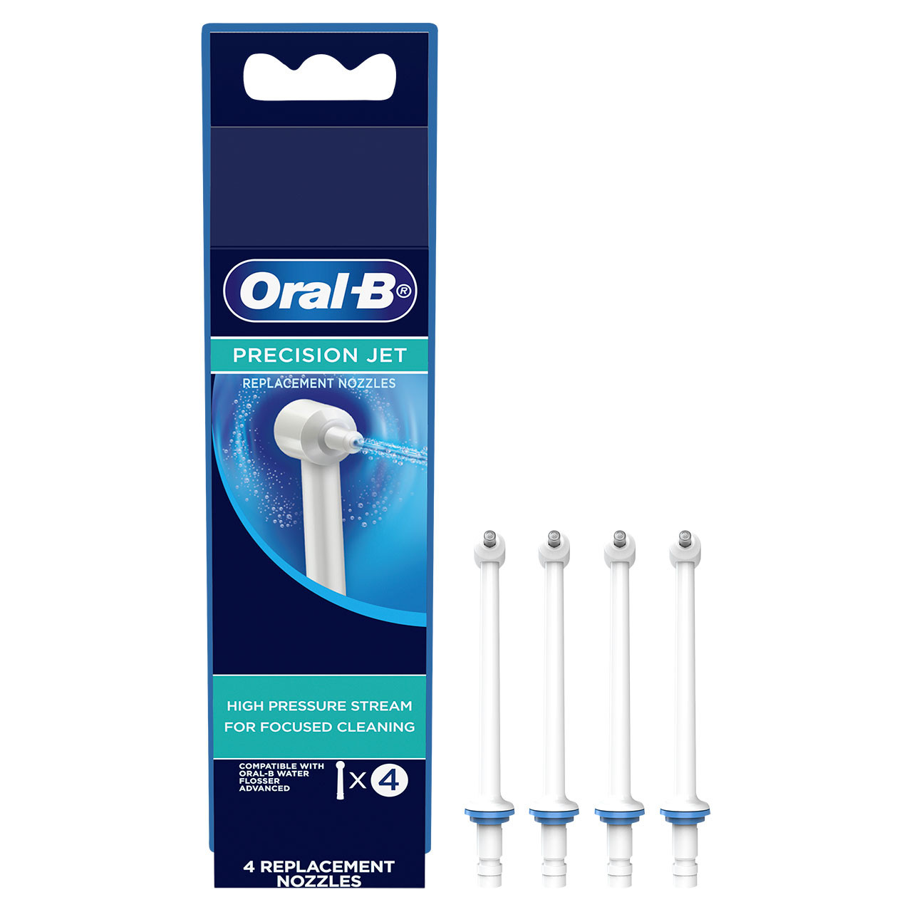 Príslušenstvo Oral-B Water Flosser Advanced Precision Jet Nozzle Biele | SK_OB28650