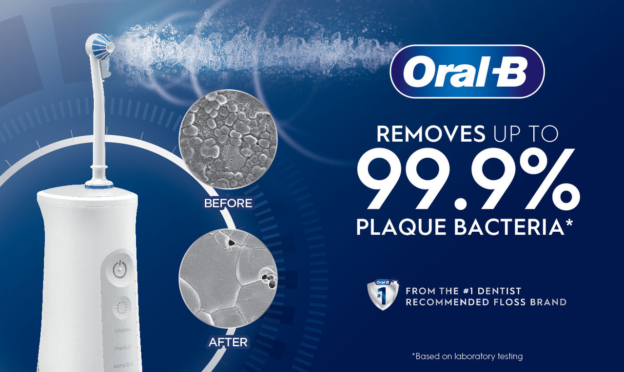 Príslušenstvo Oral-B Water Flosser Advanced, Portable Oral Irrigator Handle Biele | SK_OB83561