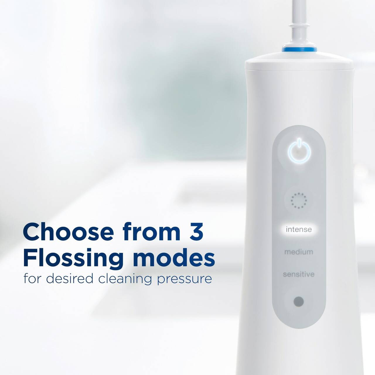 Príslušenstvo Oral-B Water Flosser Advanced, Portable Oral Irrigator Handle Biele | SK_OB83561