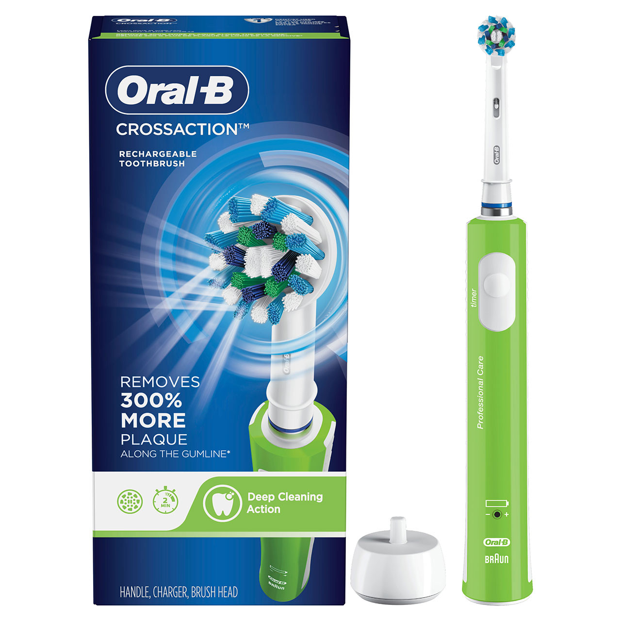 Séria Pro Oral-B Cross Action Zelene | SK_OB22372