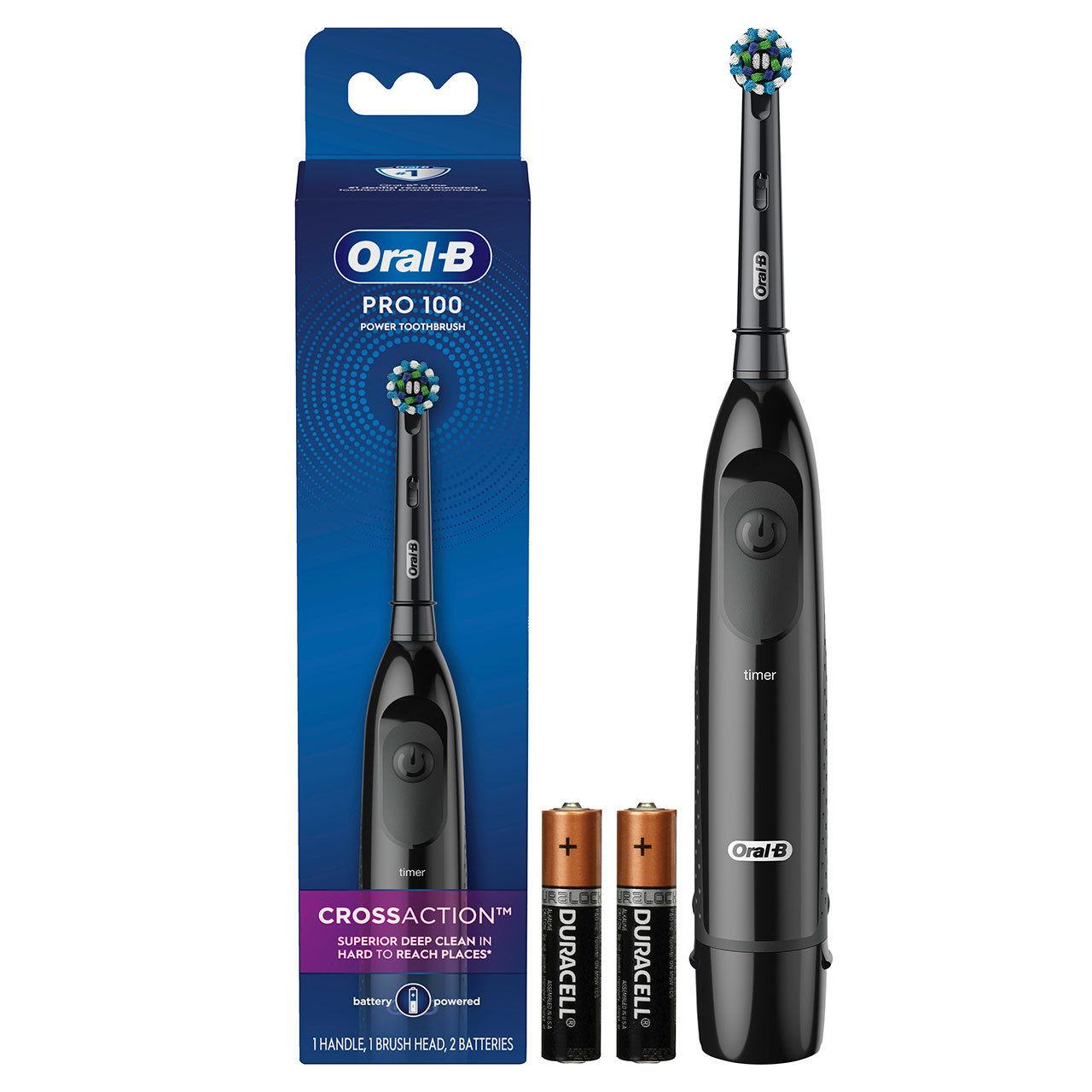 Séria Pro Oral-B Pro 100 Crossaction Čierne | SK_OB34121