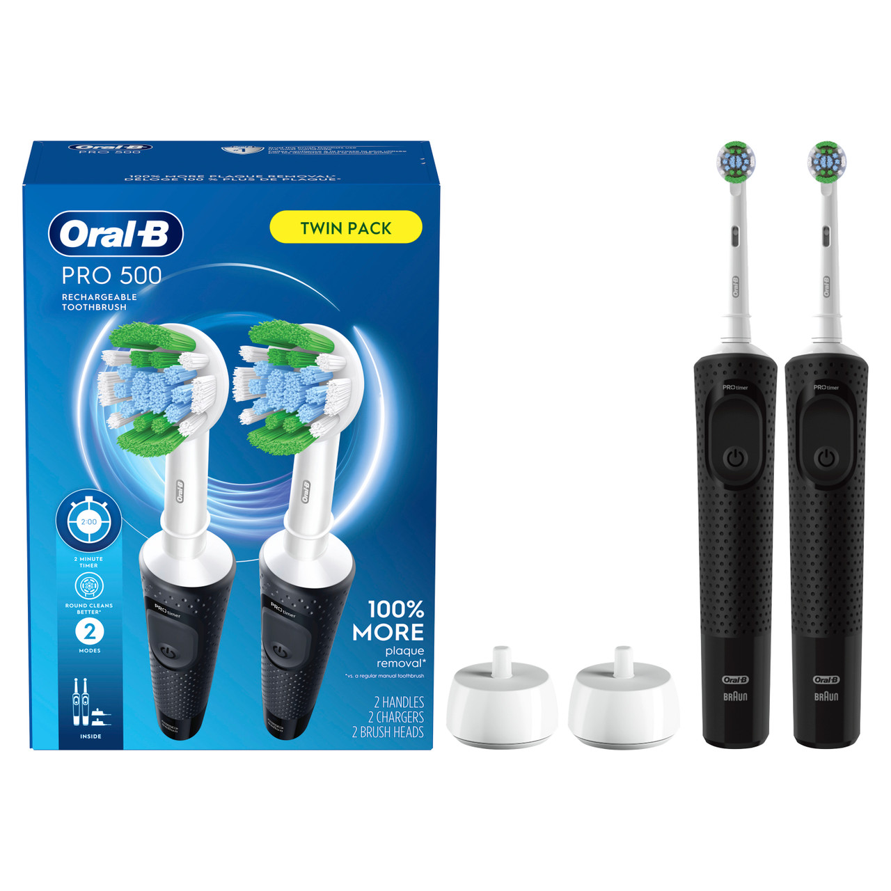 Séria Pro Oral-B Pro 500 Rechargeable Čierne | SK_OB98033