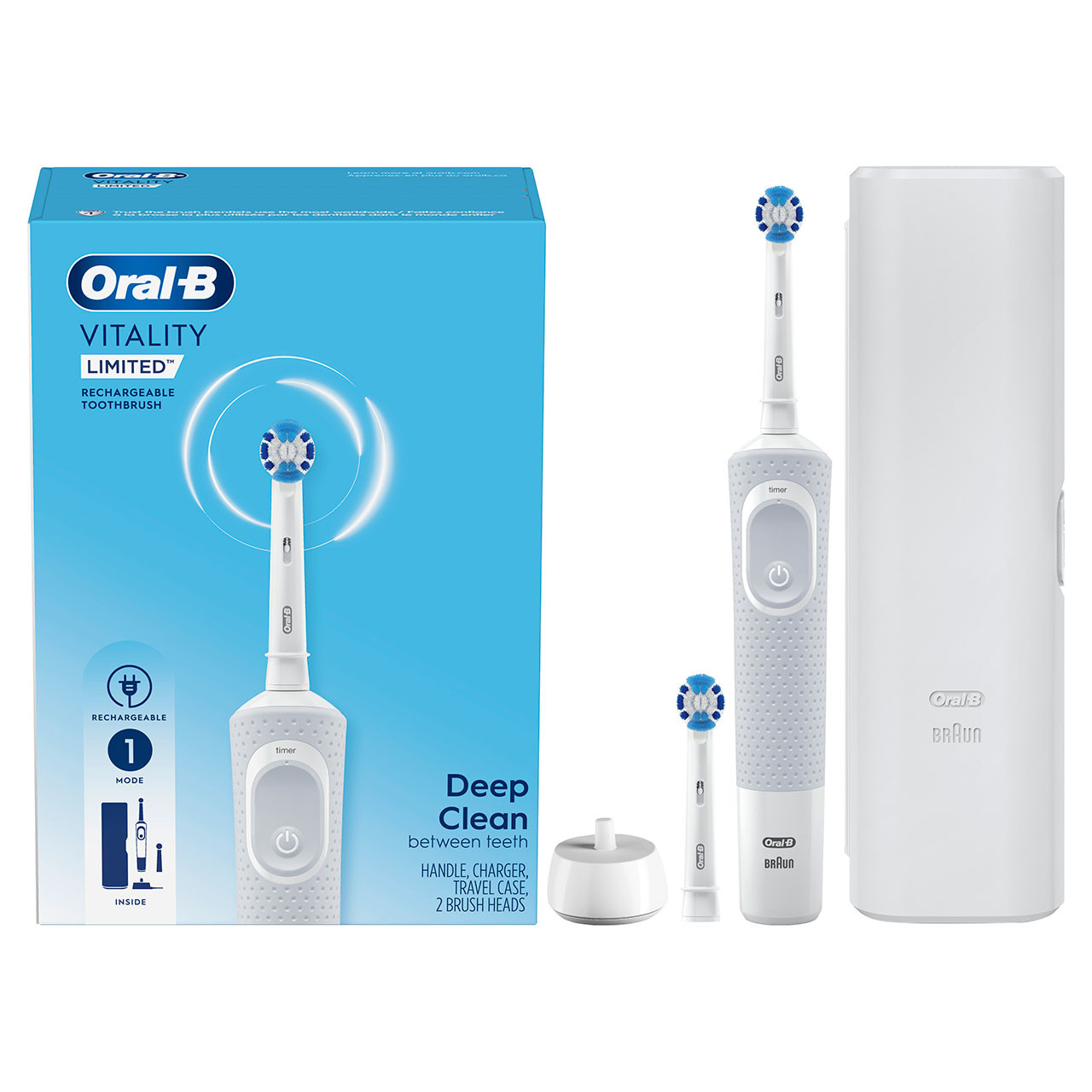 Séria Pro Oral-B Vitality Limited Rechargeable Biele | SK_OB85019