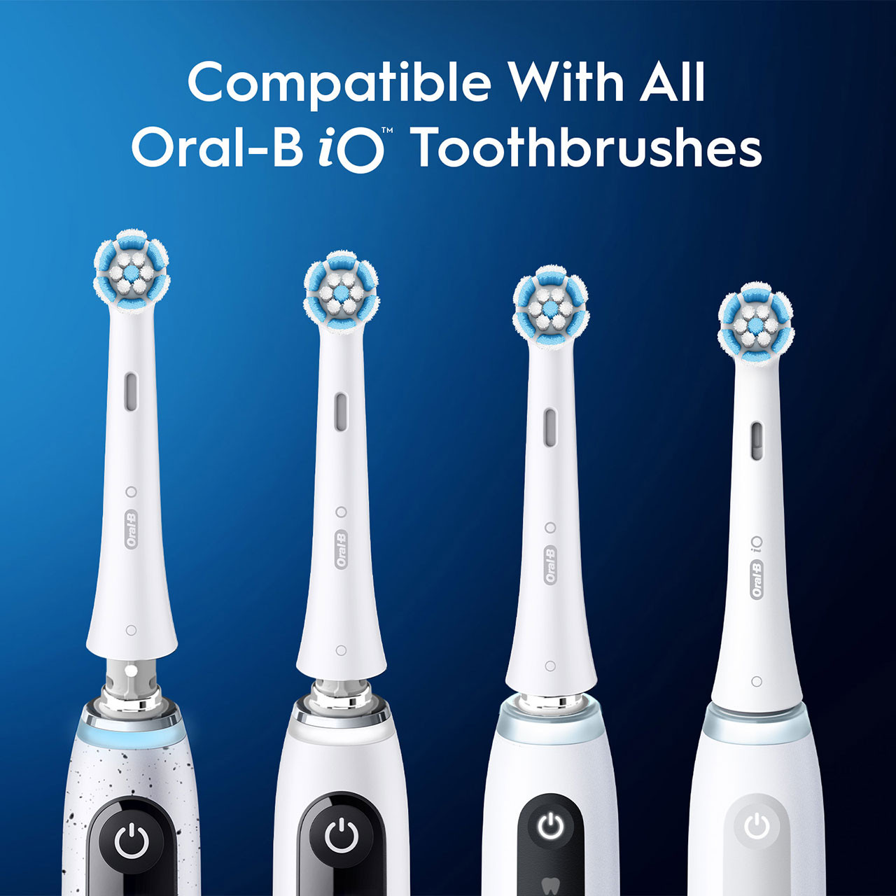 iO kefkové hlavy Oral-B iO Gentle Care Biele | SK_OB67892