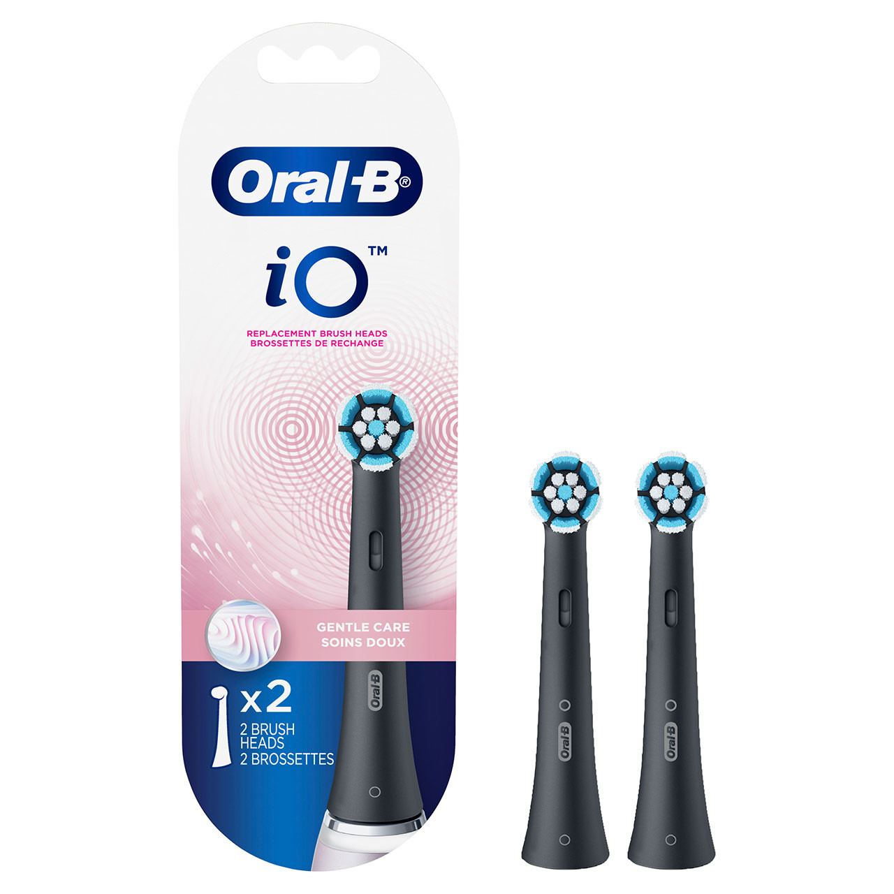 iO kefkové hlavy Oral-B iO Gentle Care Čierne | SK_OB84192